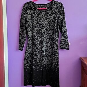 AB XL Sweater Dress With 3/4 Sleevez